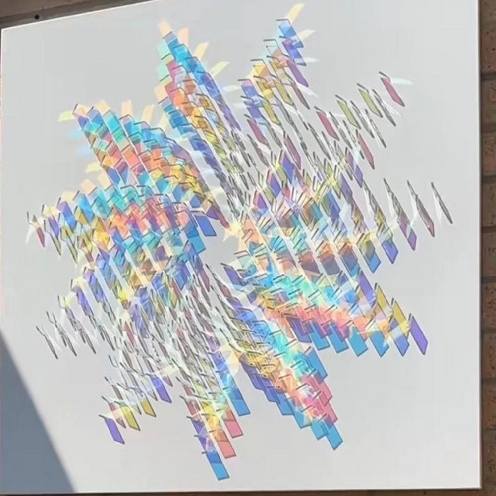 Light Art And Craft - Multi-layer Light Art Acrylic Acrylic Squares