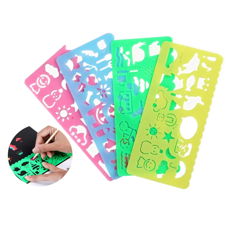 Art Craft For Toddlers - Children Drawing Toys DIY Painting Template