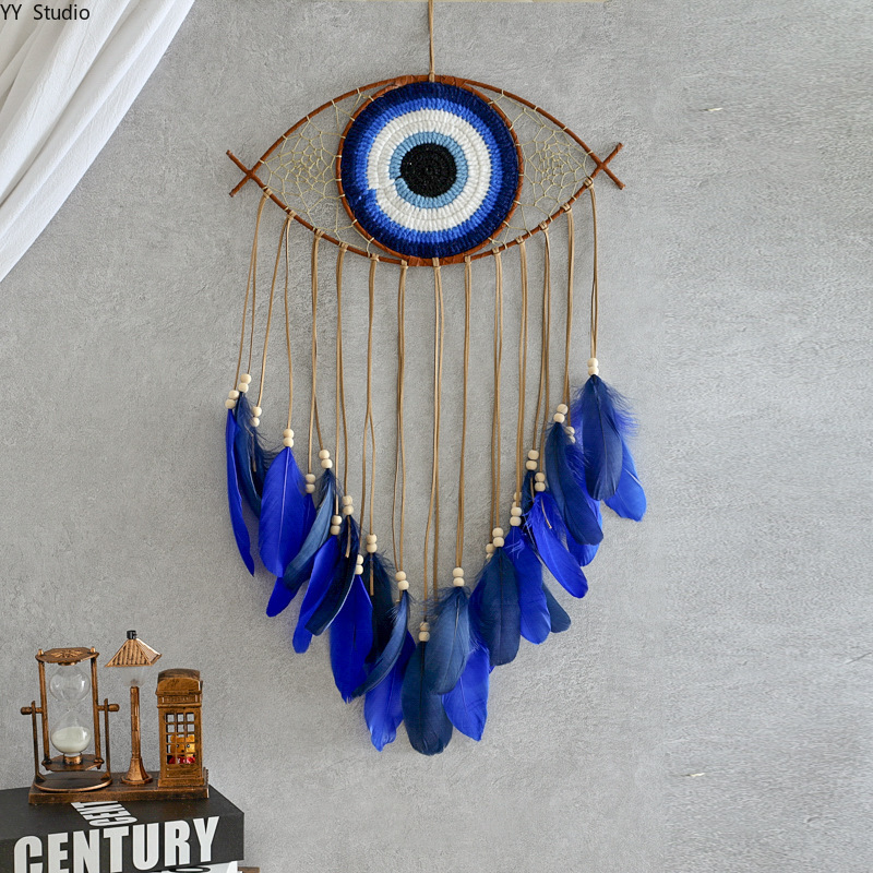Art & Craft Paper Ideas For Kids - Creative Handmade Devil's Eye Wall Hangings