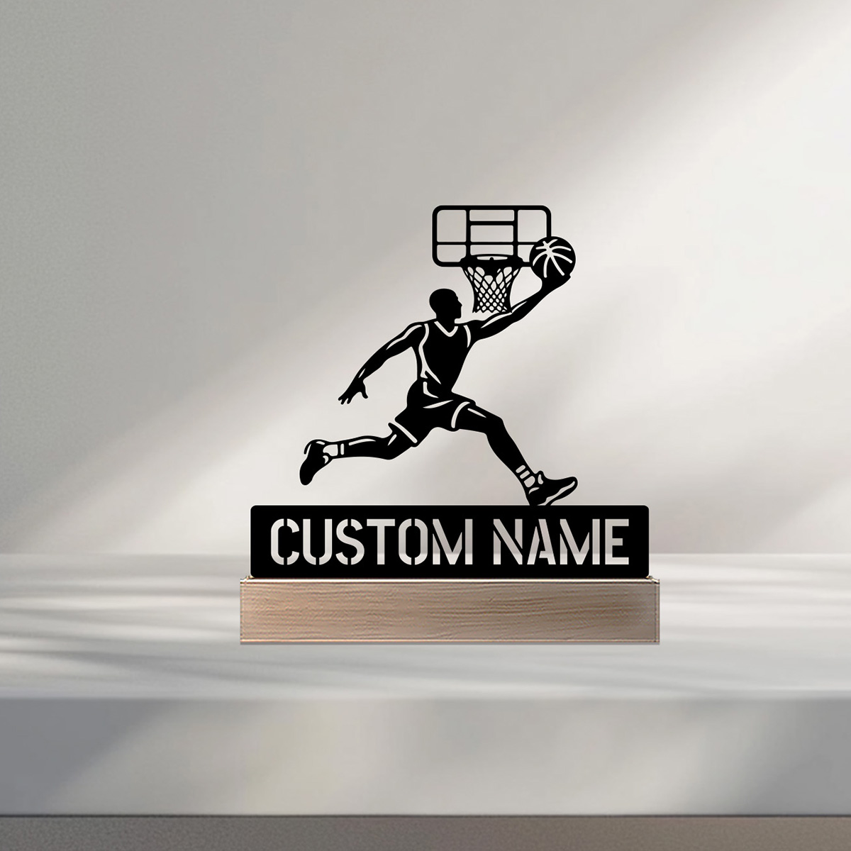 Art Craft Simple - 1pc Simple Basketball expert Customized Name