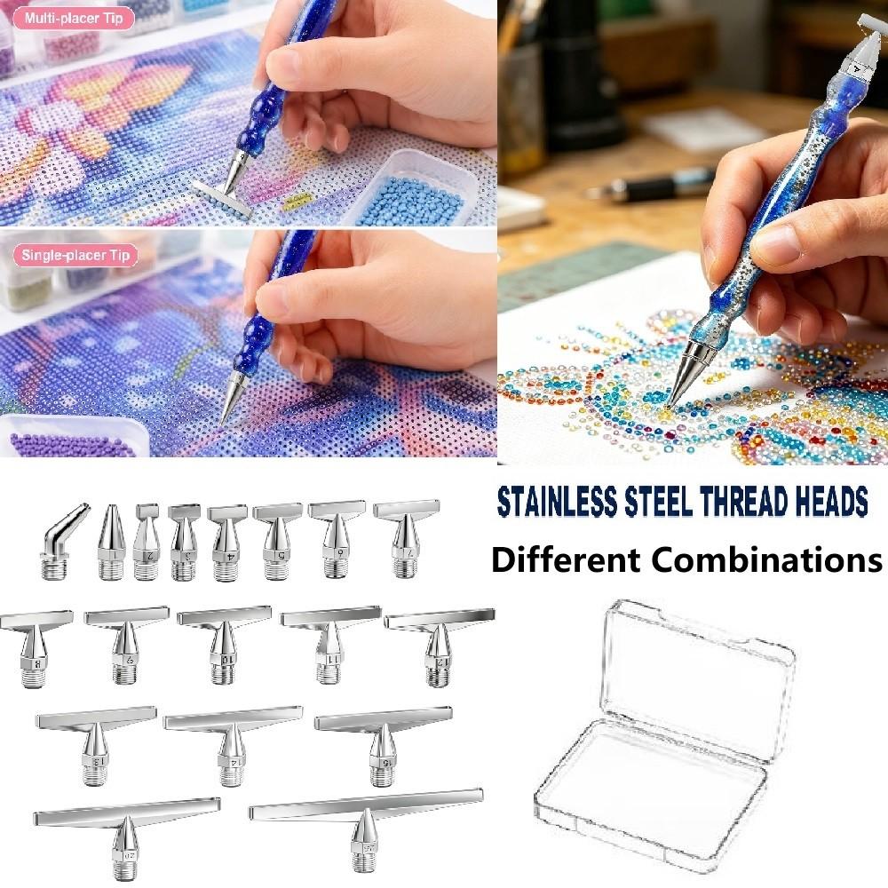 Diamond Painting Kit - DIY High-Quality Stainless Steel Threaded Diamond