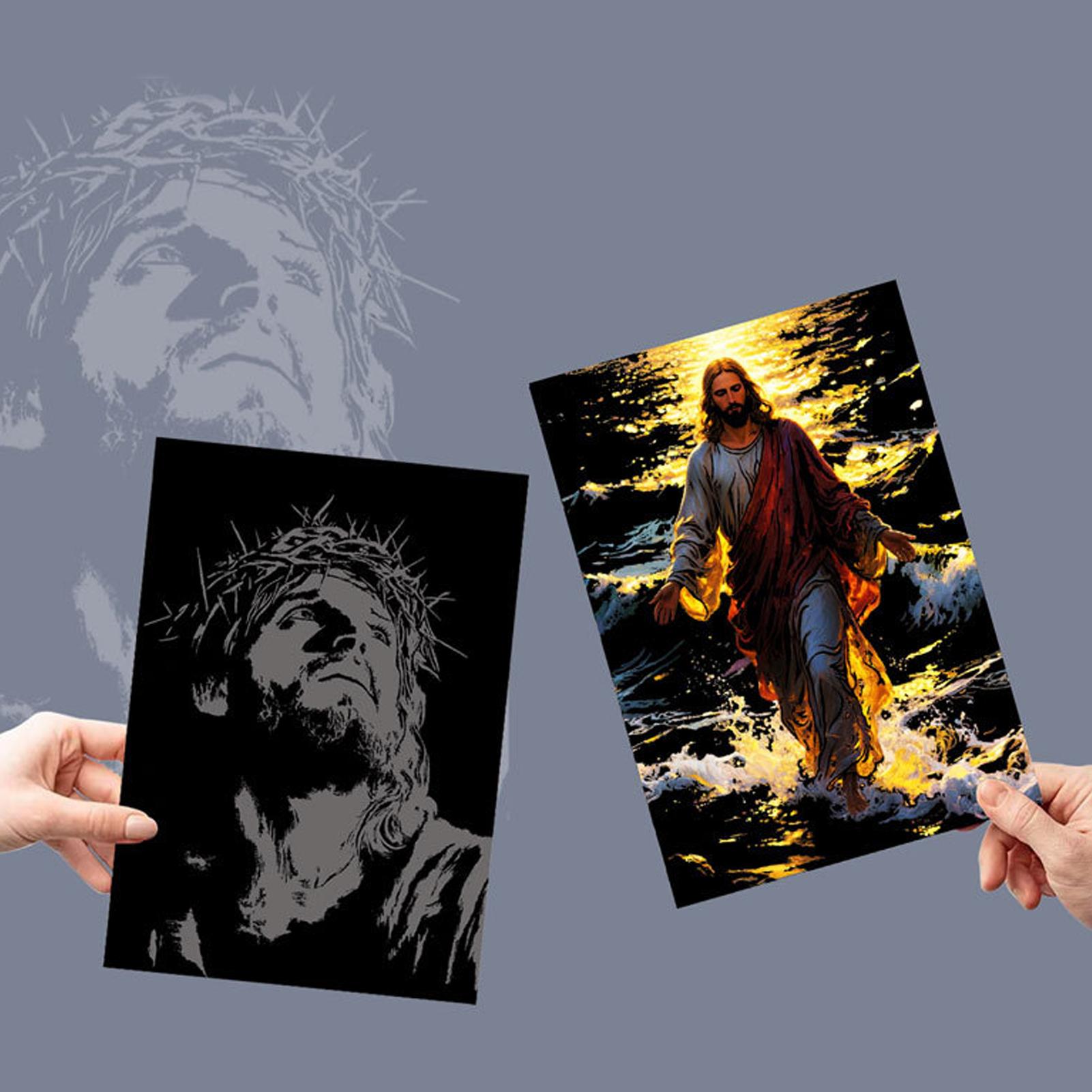 Scratch Book Jesus Scratch Pai - Art Craft Book 评论和价格