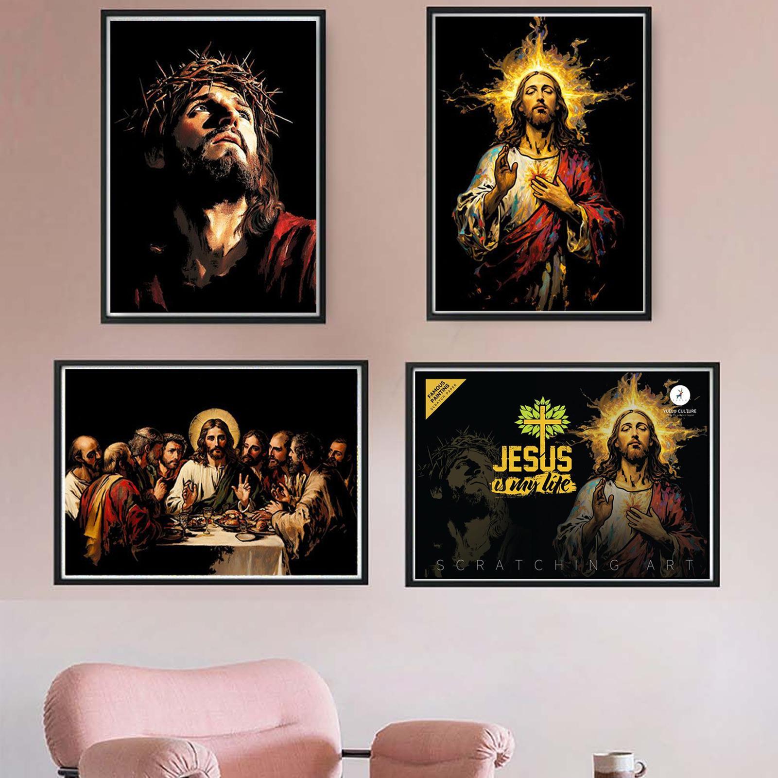 Scratch Book Jesus Scratch Pai - Art Craft Book 评论和价格
