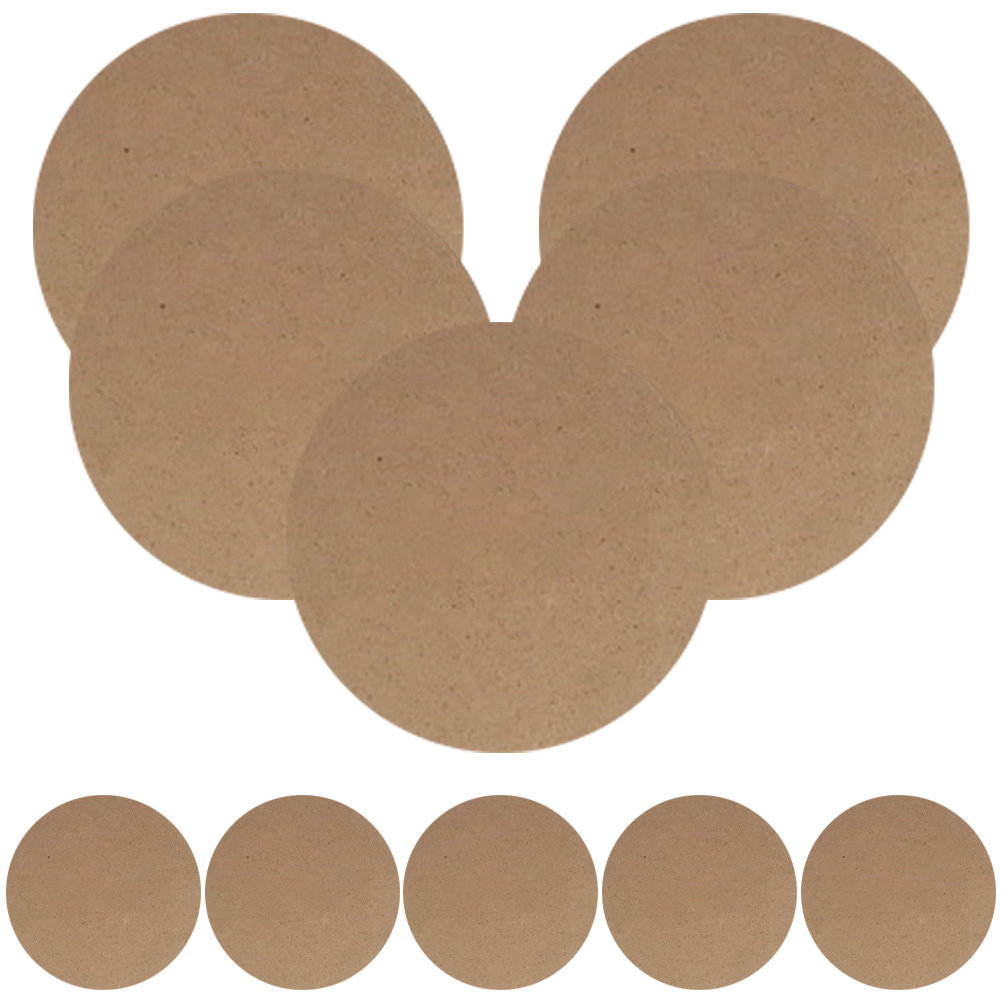 10Pcs Wooden Clay Board Smooth - Art Craft Idea 评论和价格