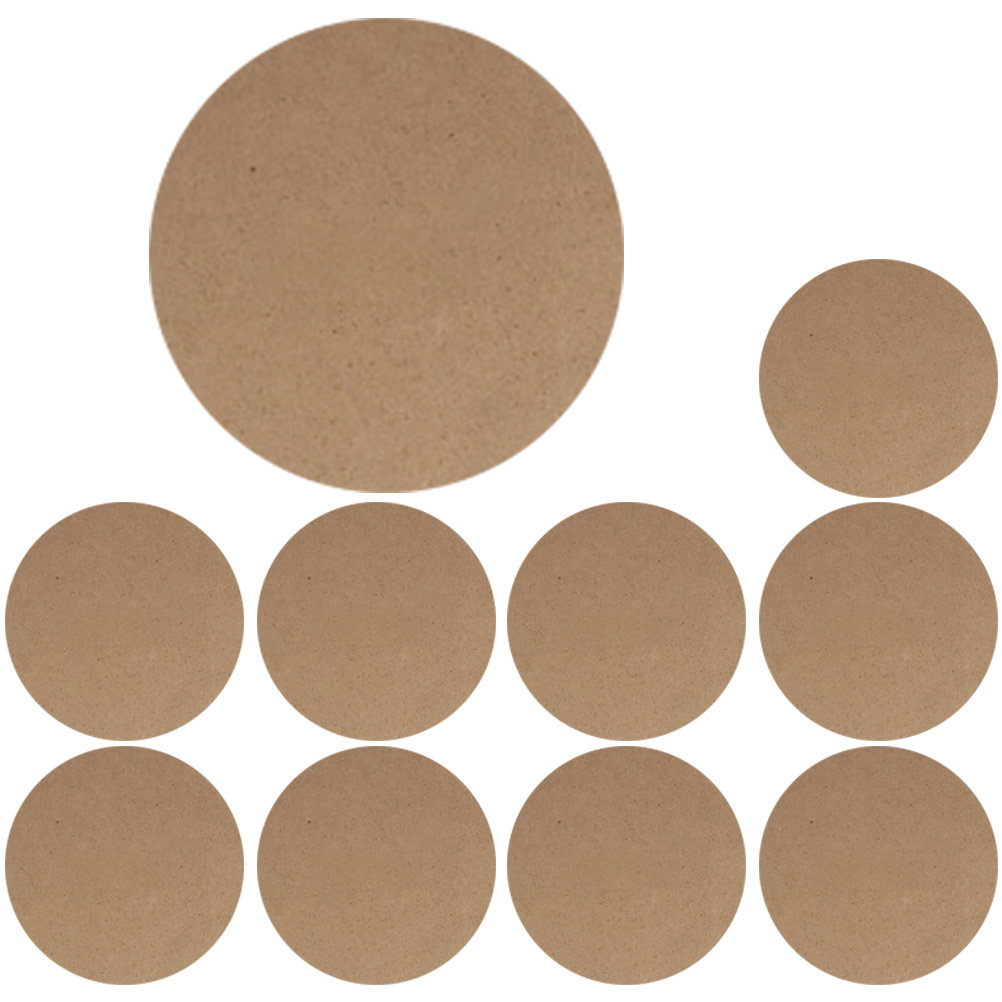 10Pcs Wooden Clay Board Smooth - Art Craft Idea 评论和价格