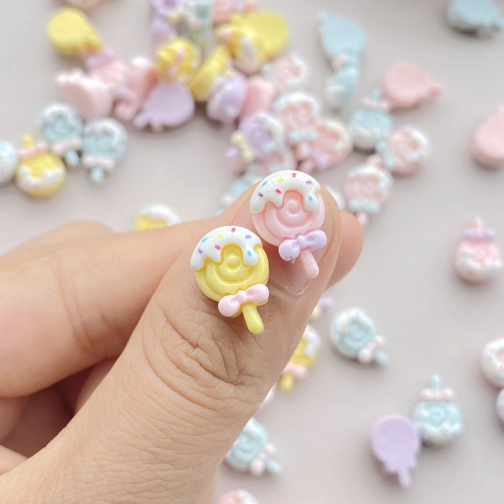 30pcs Resin Colorful 3D Mini L - Art Craft Ice Cream 评论和价格