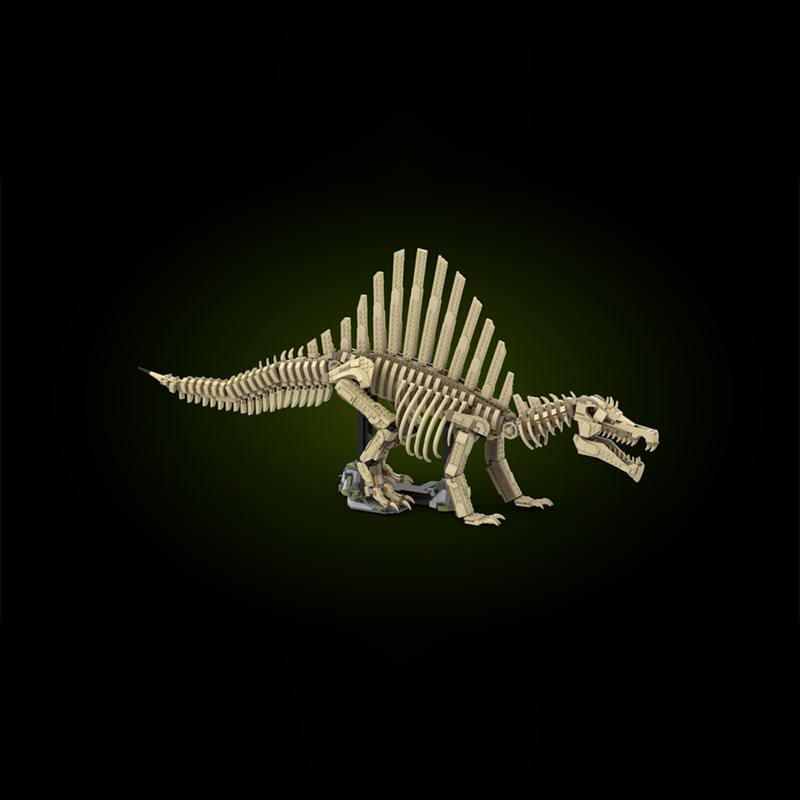 2246pcs MOC Dinosaurs Spinosau - Art Craft Dinosaurs 评论和价格
