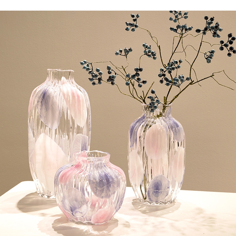 Simple Glass Vase Crafts Ornam - Art Craft Simple 评论和价格