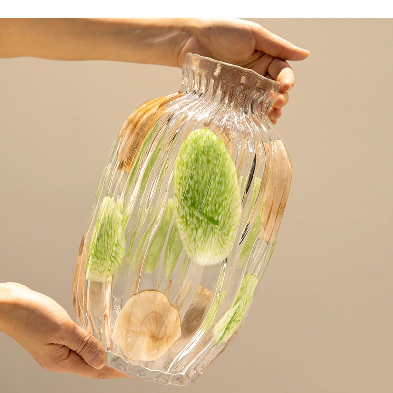 Simple Glass Vase Crafts Ornam - Art Craft Simple 评论和价格