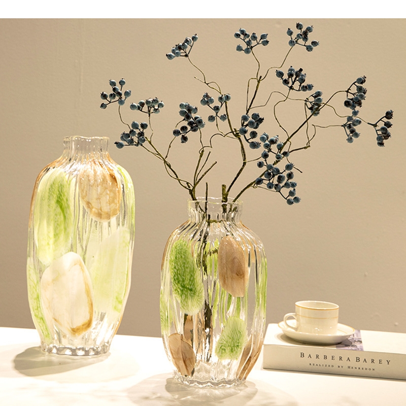 Simple Glass Vase Crafts Ornam - Art Craft Simple 评论和价格