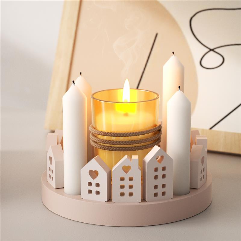 Hollow House Rabbit Candle Hol - Art Craft House Making 评论和价格