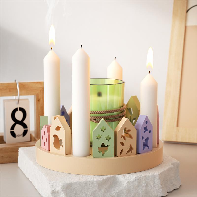 Hollow House Rabbit Candle Hol - Art Craft House Making 评论和价格