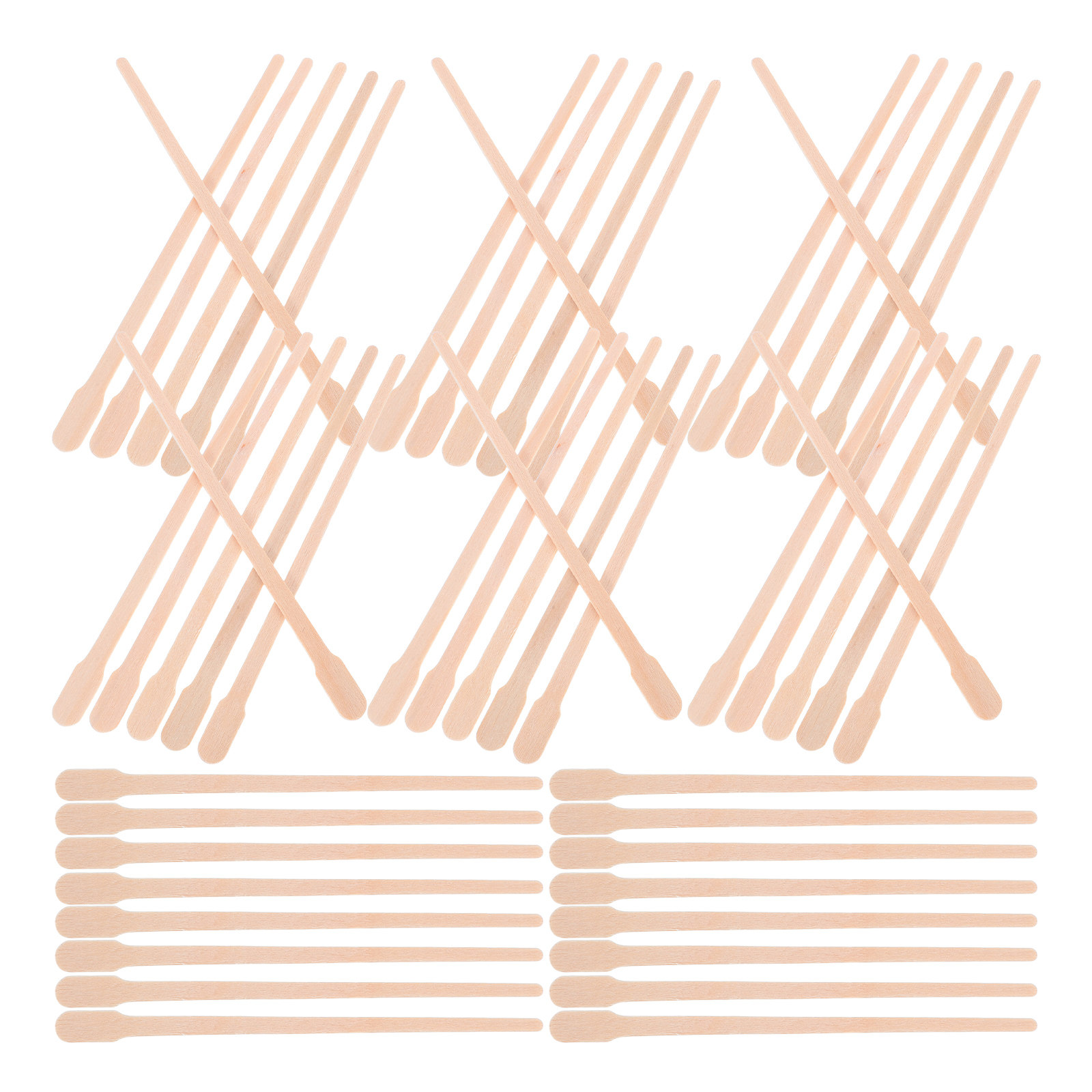400Pcs Wooden Stir Sticks for  - Art Craft Blend 评论和价格