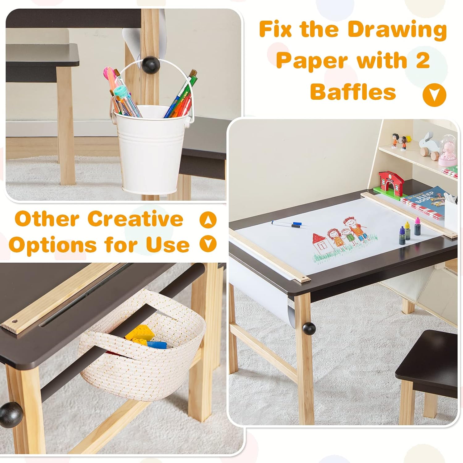 Kids Art Table and Chair Set,  - Art Craft Toddlers 评论和价格