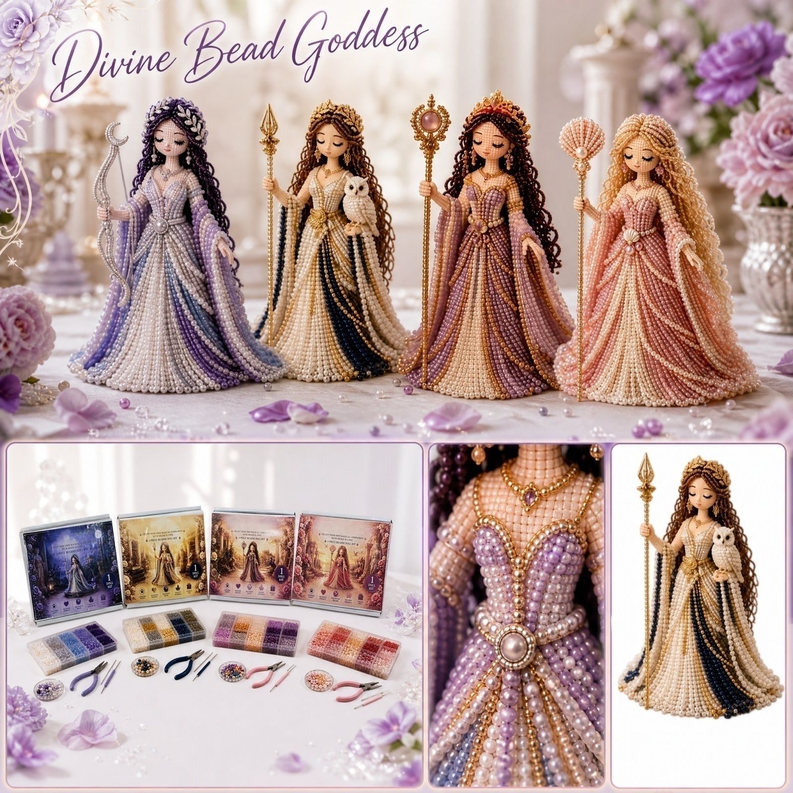 Divine Beaded Goddess DIY Craf - Art Craft House Making 评论和价格