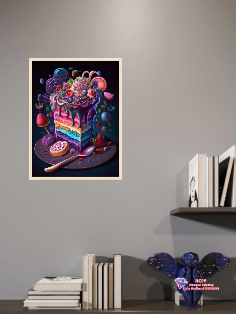 Ice Cream Cake Food Diamond Pa - Art Craft Ice Cream 评论和价格