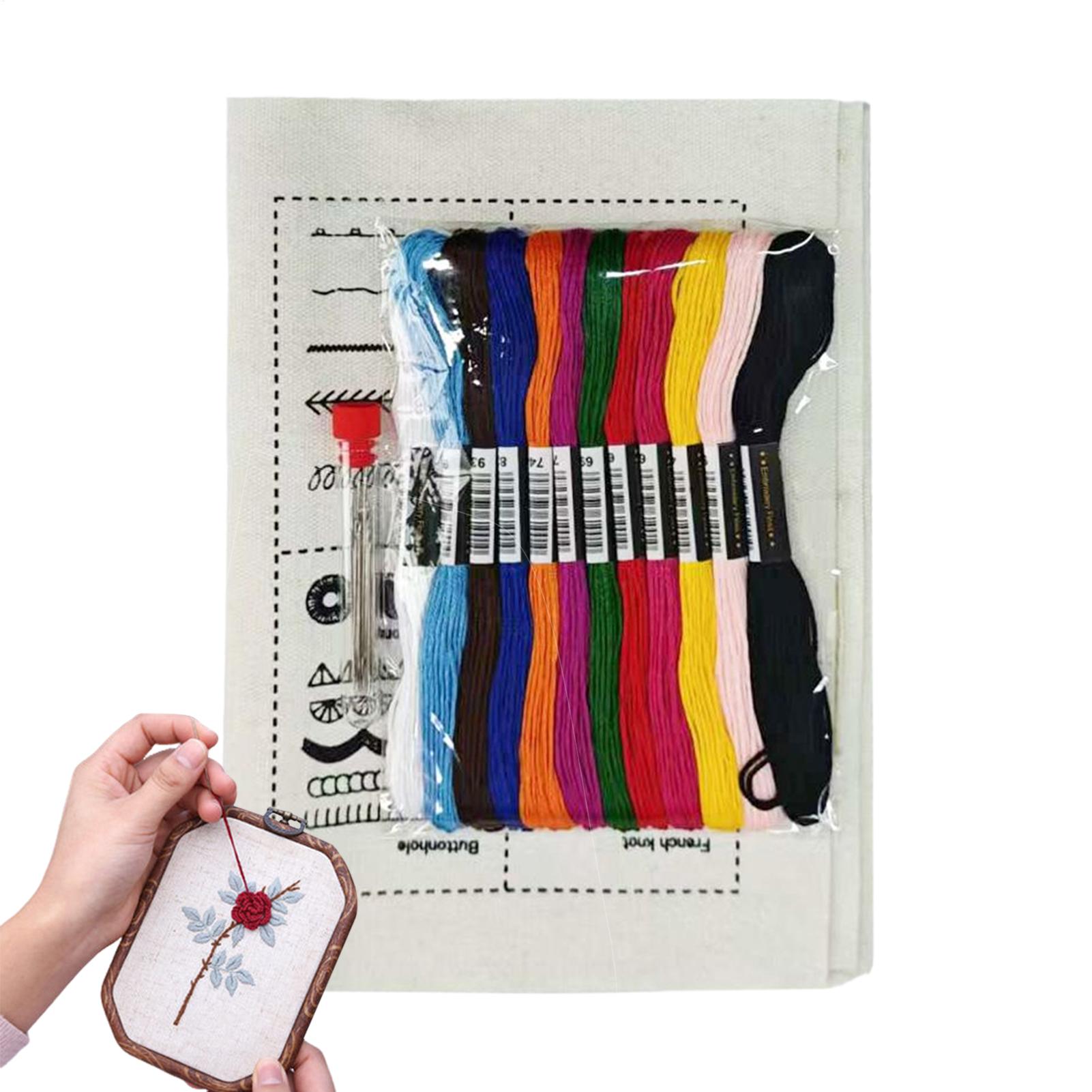 DIY Embroidery Needle Thread B - Art Craft Book 评论和价格
