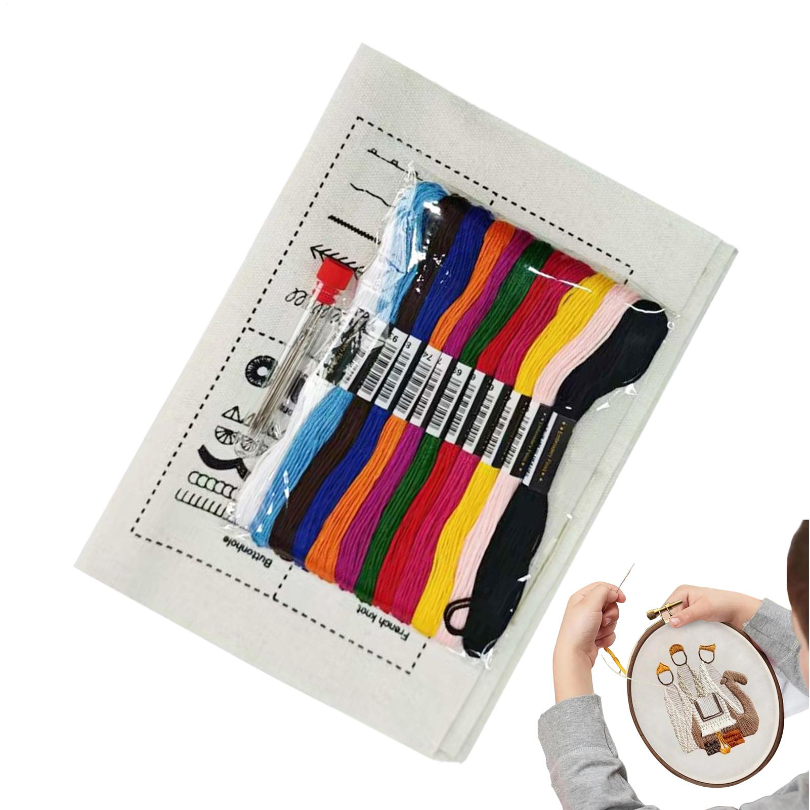 DIY Embroidery Needle Thread B - Art Craft Book 评论和价格