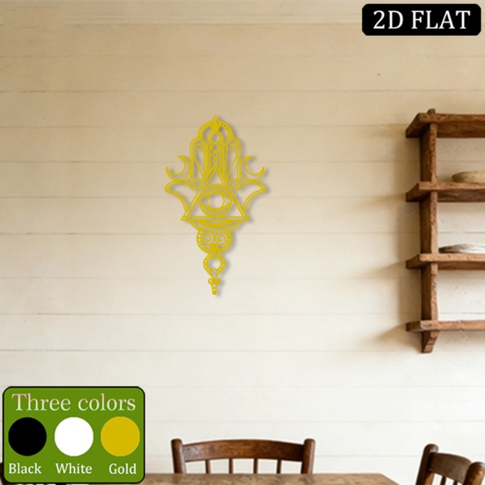 CIFBUY Iron Wall Art Hamsa Evi - Art & Craft Paper Ideas For Kids 评论和价格