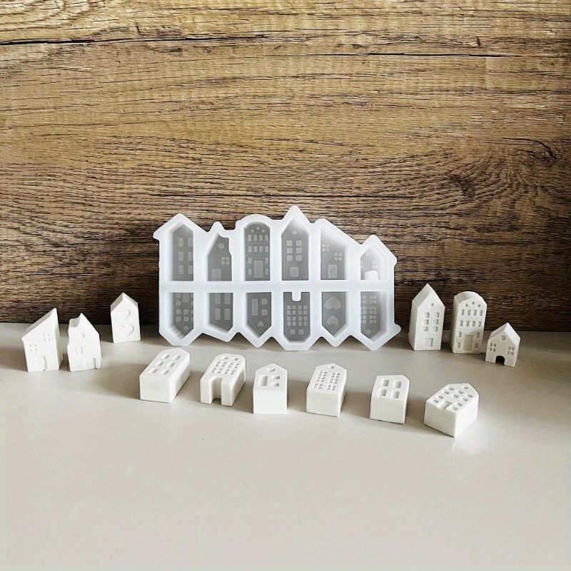 European-Style Christmas House - Art Craft House Making 评论和价格