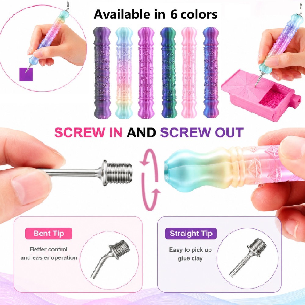 3D Diamond Pattern Dotting Pen - Diamond Painting Kit 评论和价格