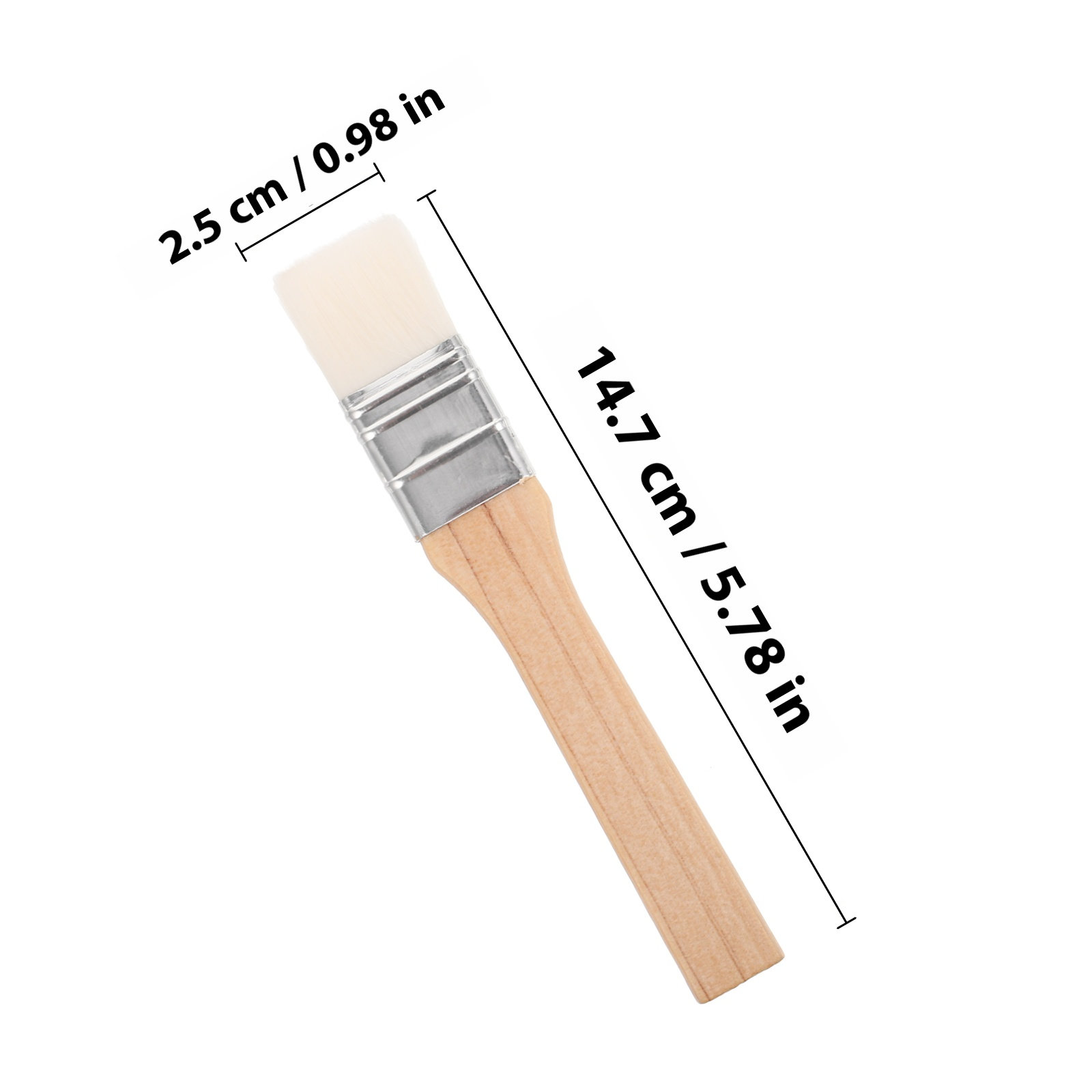 6Pcs Wooden Handle Painting Br - Art Craft Blend 评论和价格
