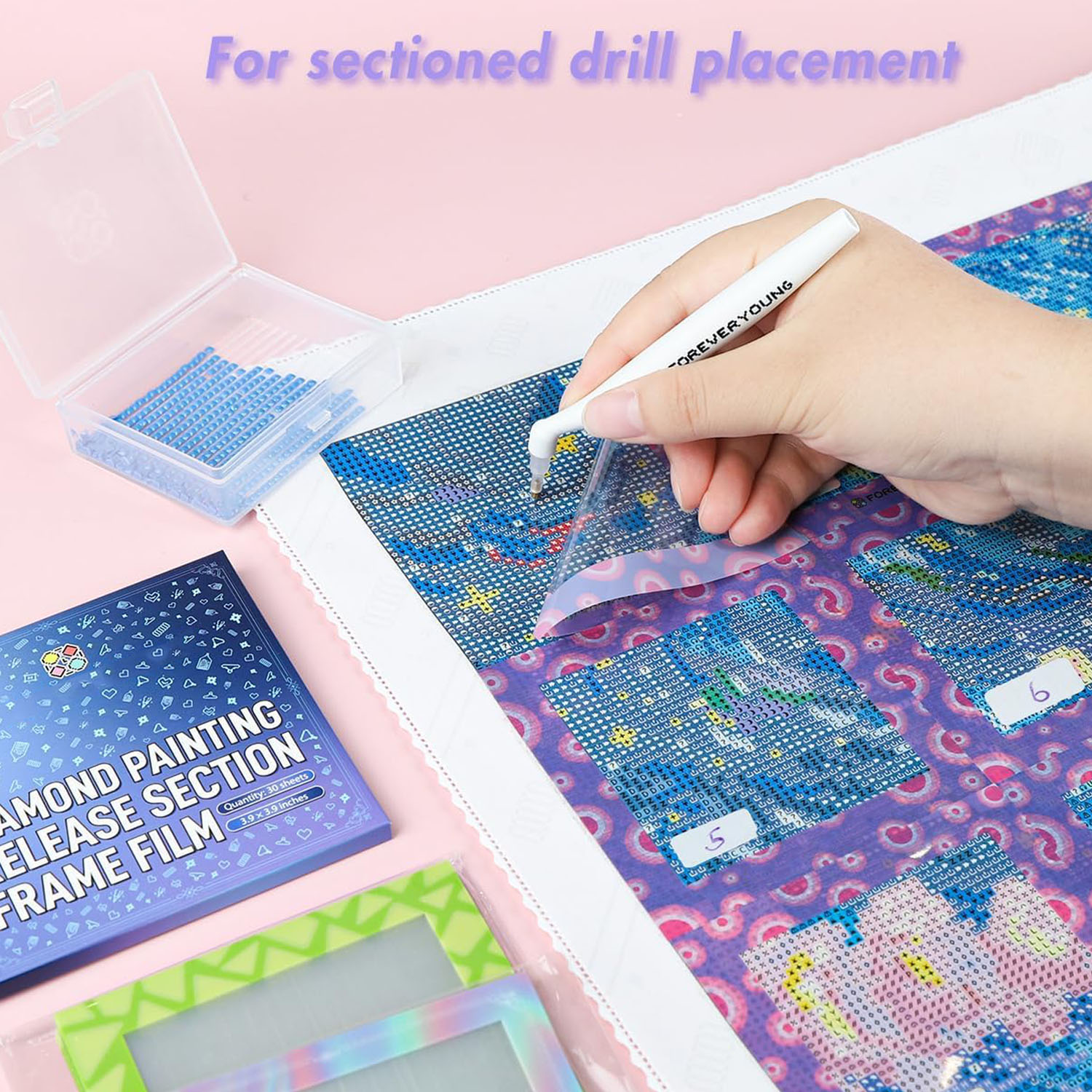 30PCS Diamond Painting Alignme - Diamond Painting Kit 评论和价格