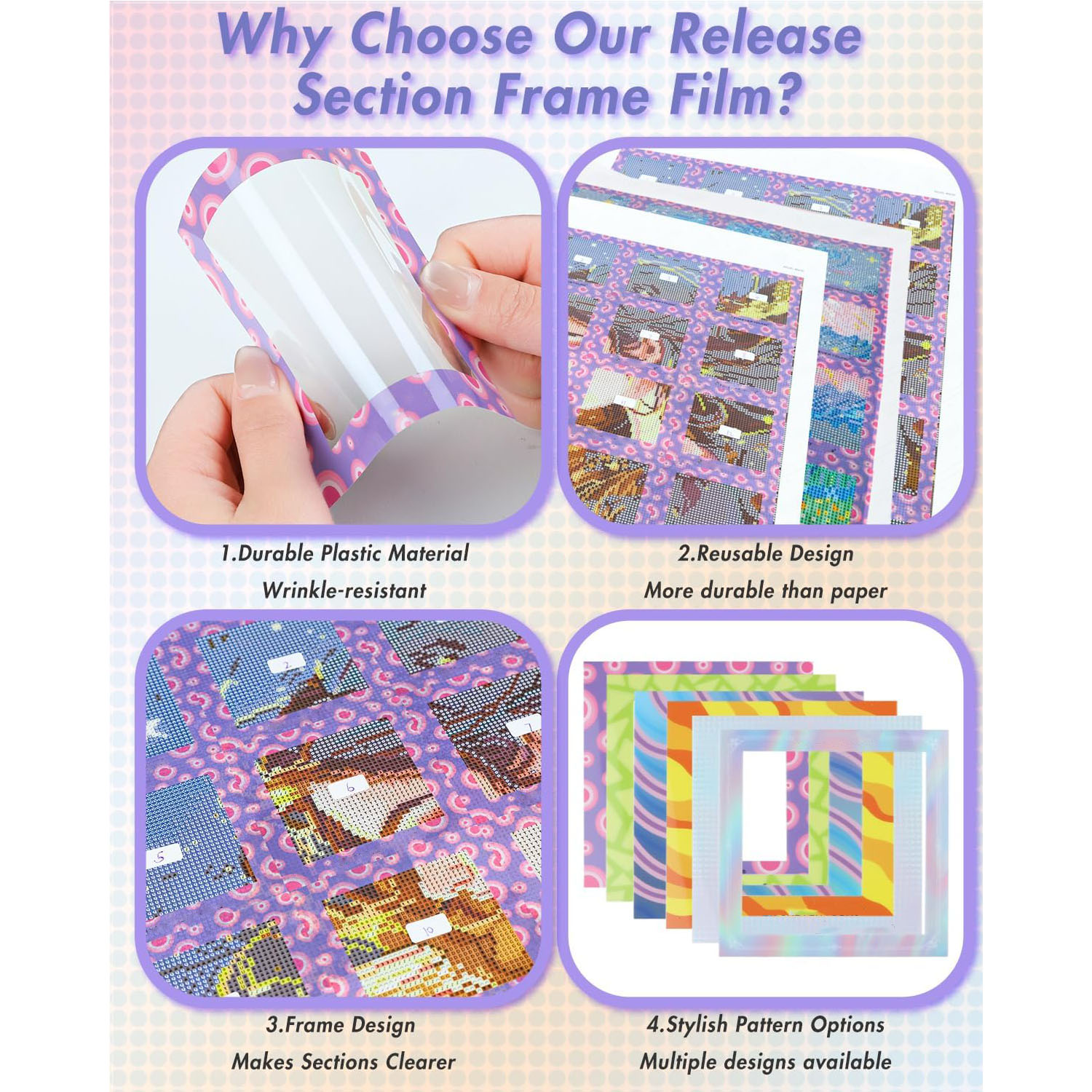 30PCS Diamond Painting Alignme - Diamond Painting Kit 评论和价格
