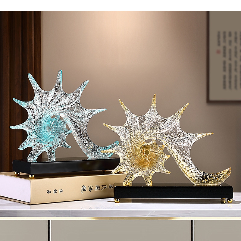 Light Luxury Starfish Sculptur - Light Art And Craft 评论和价格