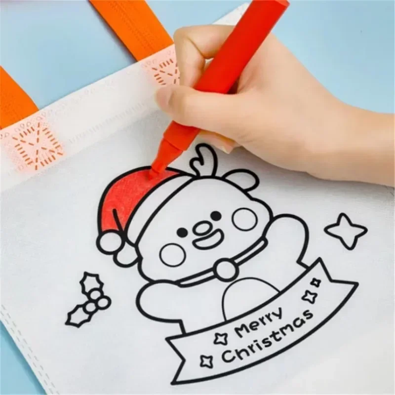 Cartoon Christmas Diy Graffiti - Art And Craft For Xmas 评论和价格