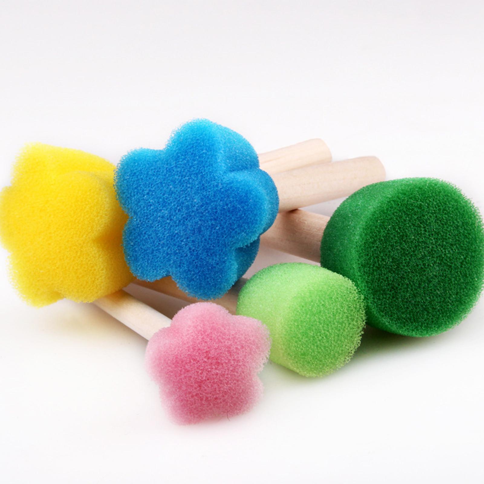 5PCS Reusable Kids Paint Spong - Art Craft Toddlers 评论和价格