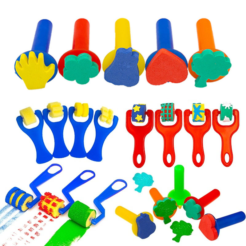 Children Toddler Sponge Stamp  - Art Craft Toddlers 评论和价格