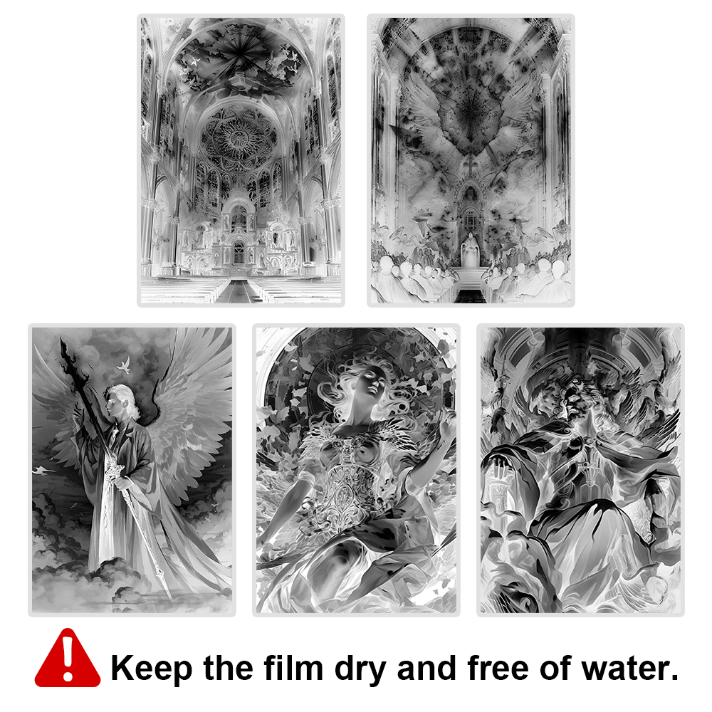 A6 Religious Element Cyanotype - Light Art And Craft 评论和价格