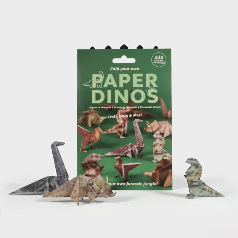 50 Sheets Creative DIY Origami - Art Craft Dinosaurs 评论和价格