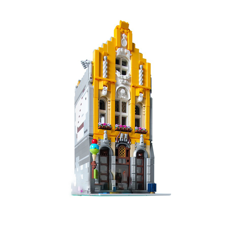2190pcs MOC Modular Buildings  - Art Craft Ice Cream 评论和价格