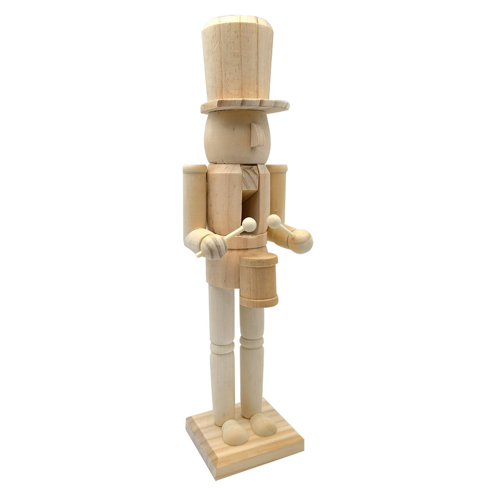 DIY Nutcracker Ornament Unpain - Art And Craft For Xmas 评论和价格