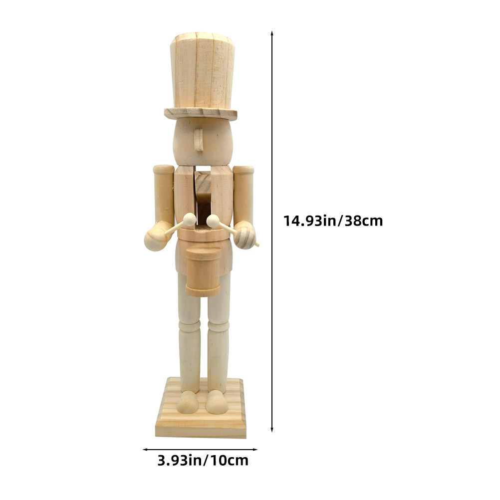 DIY Nutcracker Ornament Unpain - Art And Craft For Xmas 评论和价格