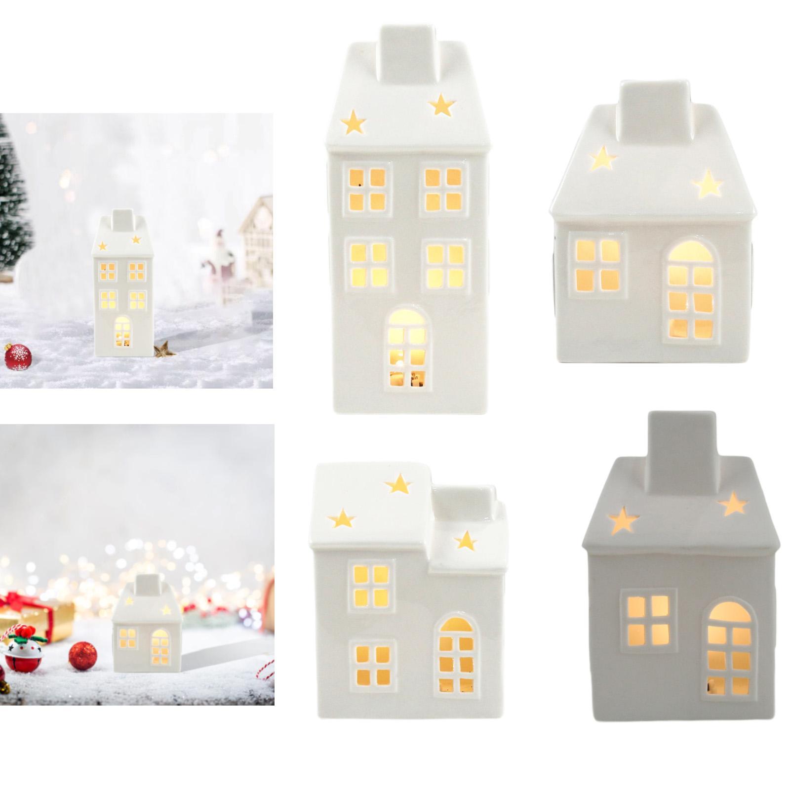 Ceramic Xmas House Bedroom Tab - Art And Craft For Xmas 评论和价格