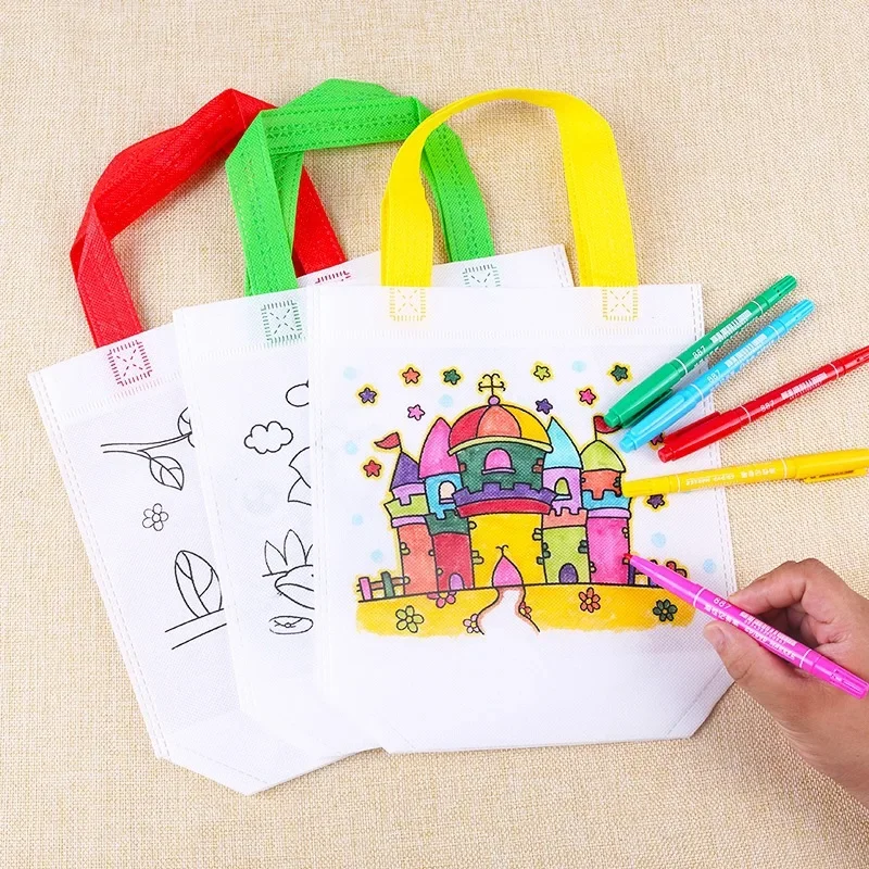 1-10pcs Sets DIY Graffiti Bag  - Illustration Marker Set 评论和价格