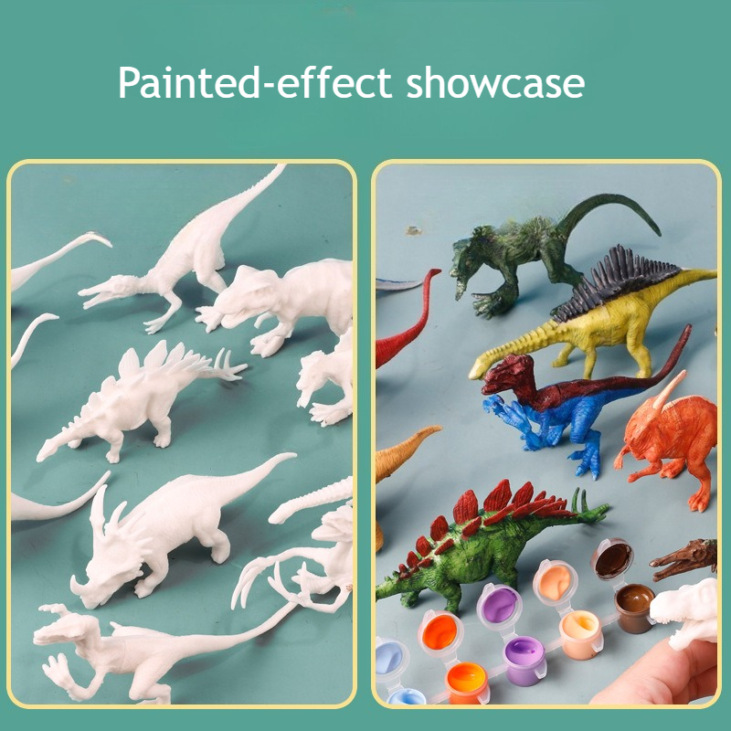 Paint Your Own Dinosaur Kit 8  - Art Craft Dinosaurs 评论和价格