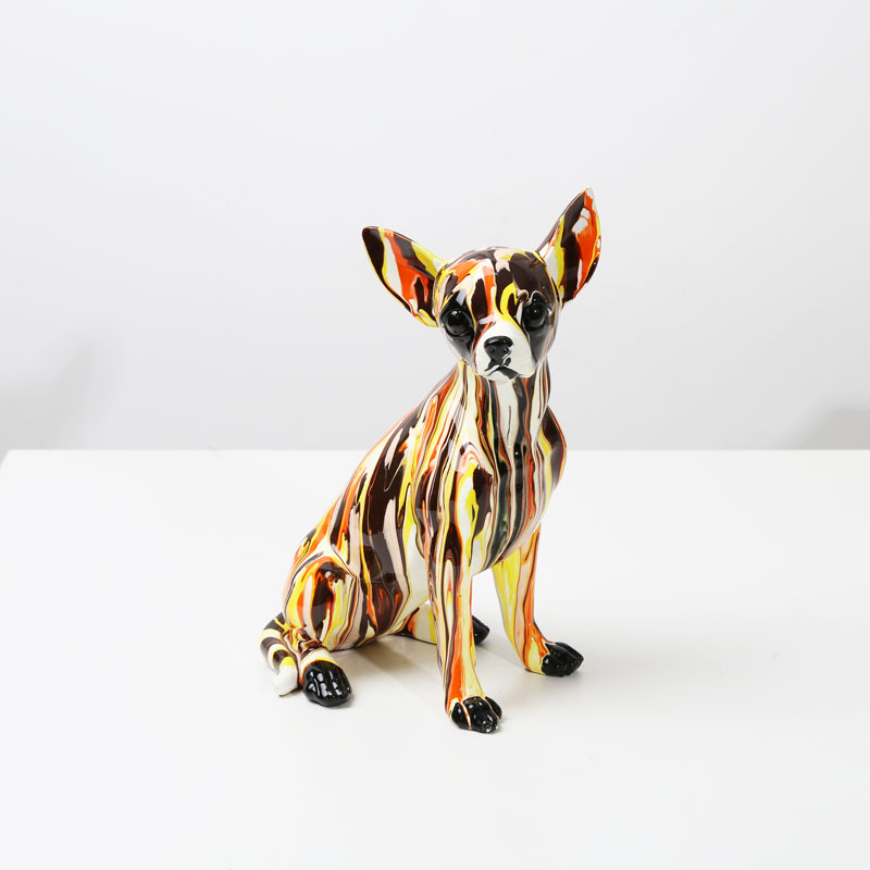 Creative Art Chihuahua Colorfu - Art Craft Simple 评论和价格
