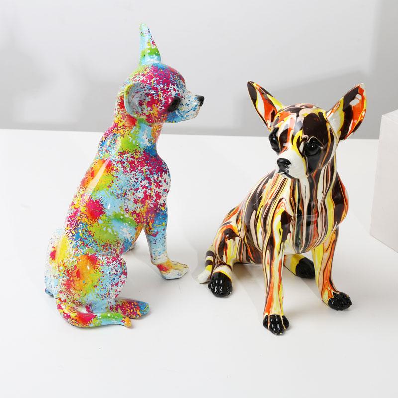 Creative Art Chihuahua Colorfu - Art Craft Simple 评论和价格