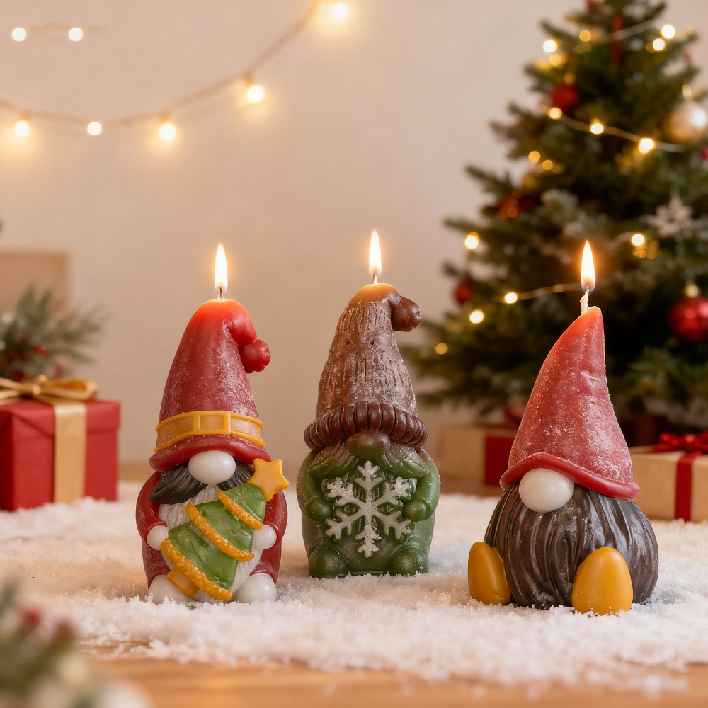 Christmas Dwarfs Silicone Cand - Art And Craft For Xmas 评论和价格