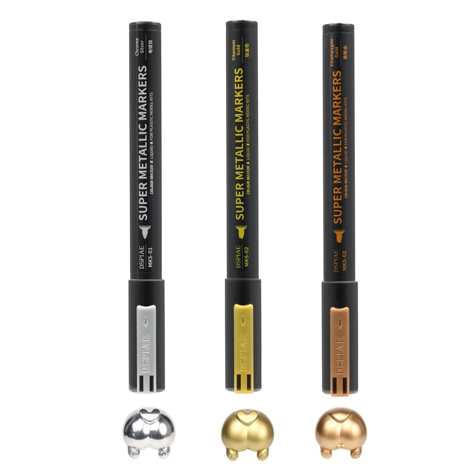DSPIAE MKS Super Metallic Colo - Illustration Marker Set 评论和价格