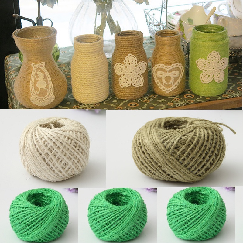 50m Natural Jute Twine for Art - Art Craft Blend 评论和价格