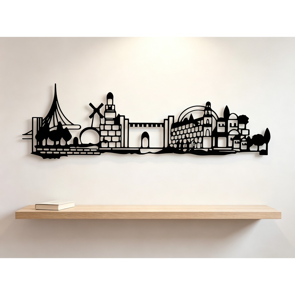 CIFBUY Metal Wall Art Jerusale - Art & Craft Paper Ideas For Kids 评论和价格