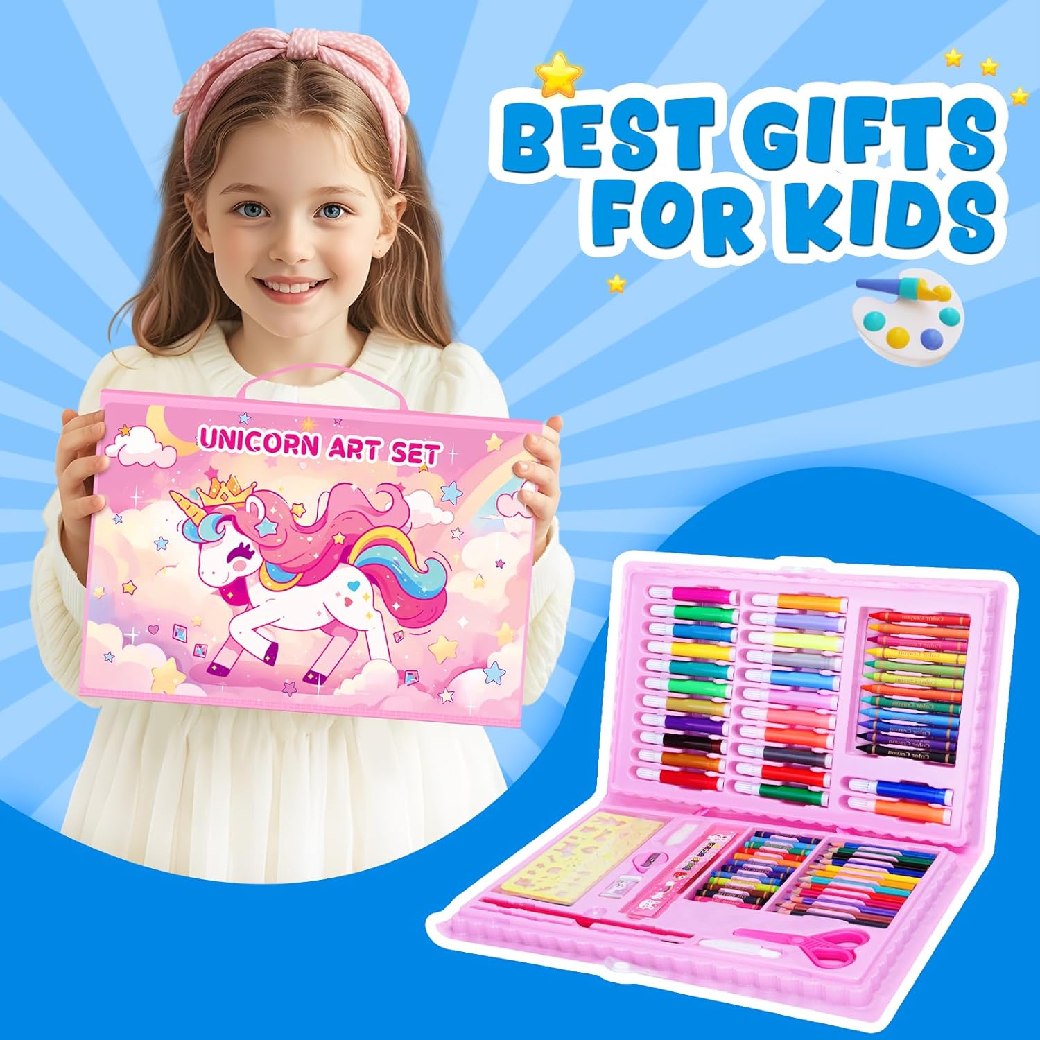 Coloring Book Set for Kids, Di - Illustration Marker Set 评论和价格