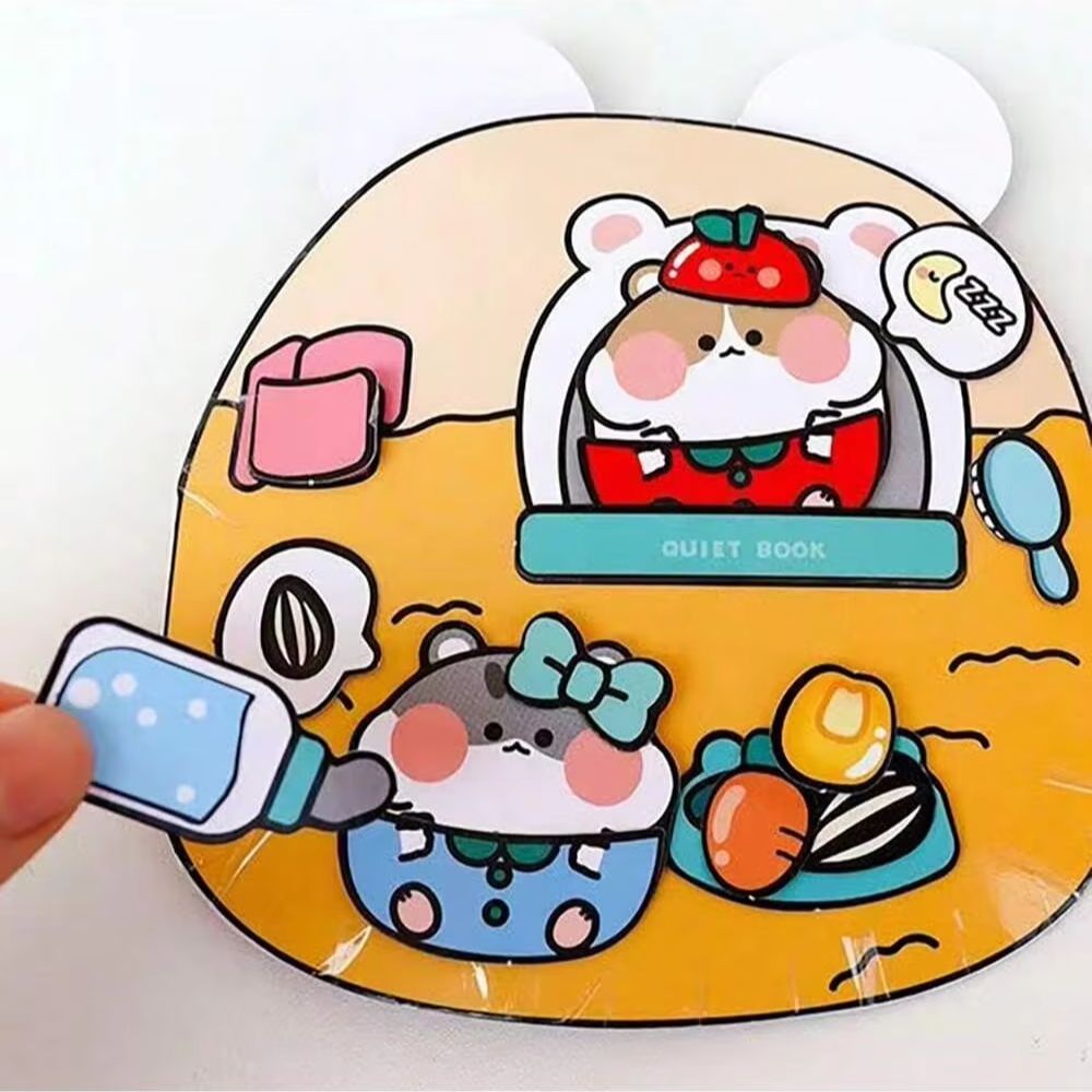 Hamster Keeper Theme DIY Quiet - Art Craft Book 评论和价格