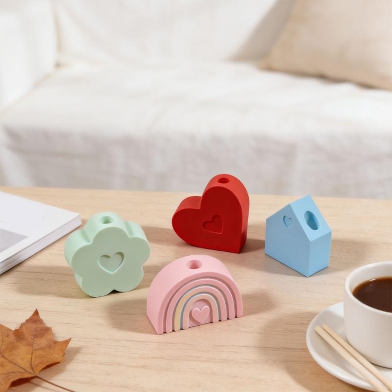 QX2E Heart Flower House Silico - Art Craft House Making 评论和价格