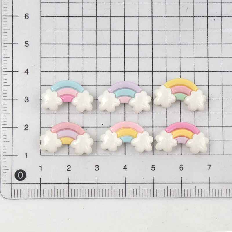 30Pcs/300pcs Mini Resin Rainbo - Art Craft For Toddlers 评论和价格